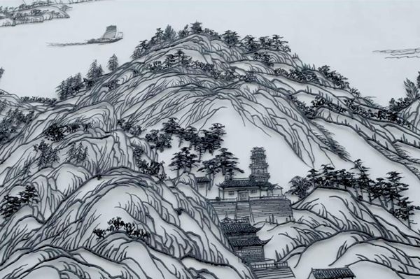 【镜头】锤笔铁墨绘丹青