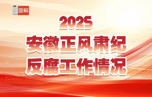 图解丨2025年度安徽正风肃纪反腐工作情况