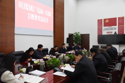 合肥：市纪委监委机关召开主题教育总结会