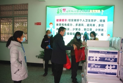 青阳：精准监督 强化防控物资使用管理