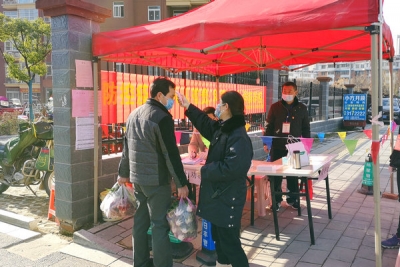 六安金安：选派干部下社区  联防联控抗疫情