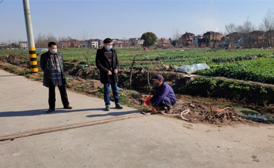 铜陵：奔走在田间地头 跟进疫情防控工作部署要求