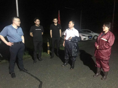 全椒：一线督战 做好防汛抢险监督保障工作