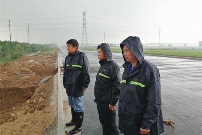 萧县：防汛一线见忠诚 显担当
