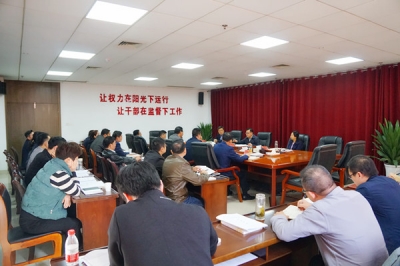 六安：以强有力的监督推动全会精神贯彻落实