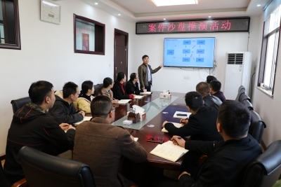 濉溪：沙盘“论战”练铁军