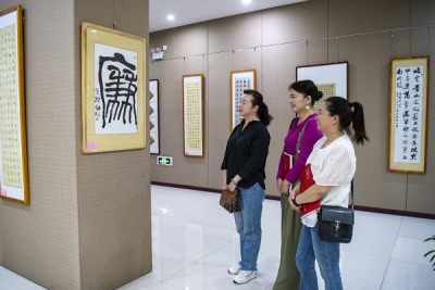 芜湖繁昌：举办“墨香传峨溪 云章扬清风”专题书法展