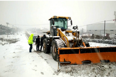 【镜头】雪天，谢谢你们的坚守