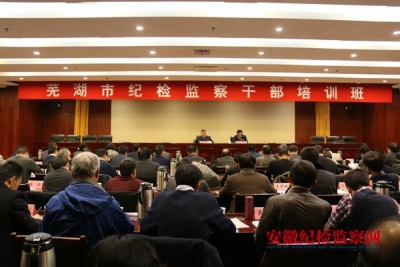 芜湖：全市纪检监察干部集体“蓄电充能”
