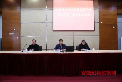 六安：加快业务融合 98名纪检监察干部集中“充电”
