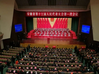 安徽省十三届人大常委会主任、副主任名单及简历