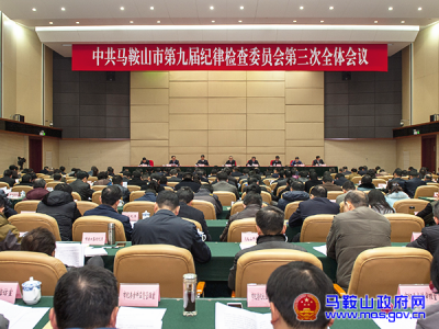 马鞍山：强调坚持“三个强化”做到“三个坚决”推动全面从严治党向纵深发展 