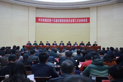 旌德：召开县纪委十五届三次全会
