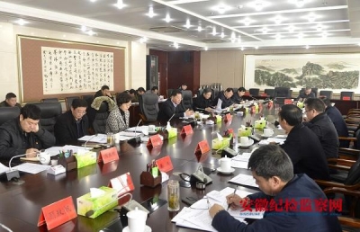 安庆：聚焦重点地区重点领域重点行业 把扫黑除恶与反腐败结合起来