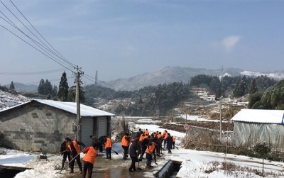 【镜头】迎战风雪 纪检人一直都在