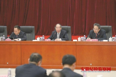 安徽代表团举行全体会议 尤权与代表们共同审议国务院机构改革方案