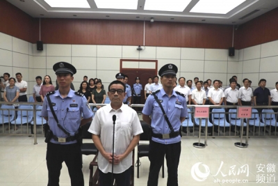 阜阳市原副市长梁栋一审获刑4年半