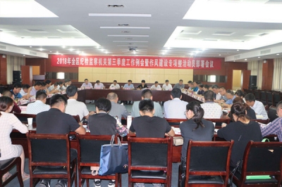 淮南潘集：开展纪检监察机关作风建设专项整治