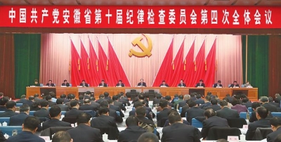 学懂弄通做实习近平总书记中纪委三次全会重要讲话精神 以全面从严治党推动党中央各项决策部署在安徽落地生根