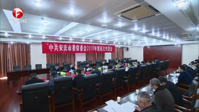 【纪检动态】李国英在参加指导安庆市委常委会民主生活会时强调 压紧全面从严治党主体责任 持续提升领导班子建设水平