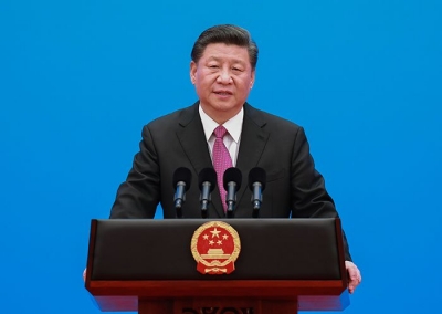 第二届“一带一路”国际合作高峰论坛举行圆桌峰会 习近平主持会议并致辞