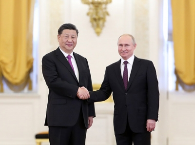 习近平同俄罗斯总统普京举行会谈