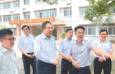 李锦斌深入黄山、宣城市进行督导调研