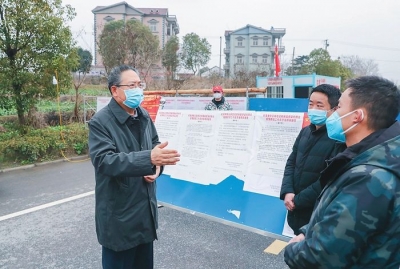 李锦斌在马鞍山芜湖六安市督导疫情防控工作