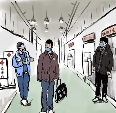 【廉政漫画】战“疫”路上，感谢有你！