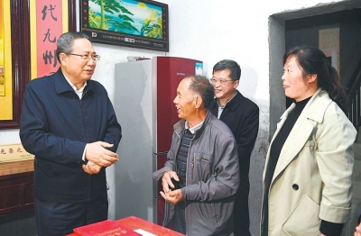 李锦斌在金寨县、霍山县、岳西县调研督导