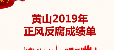 黄山：图解2019年正风反腐成绩单