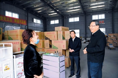 李锦斌在阜阳淮南调研指导