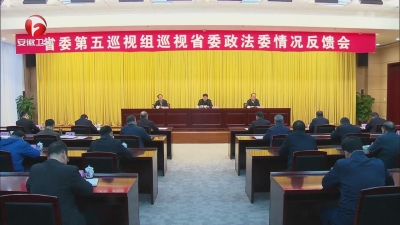 【纪检动态】十届省委第八轮巡视完成反馈