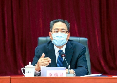 李锦斌：坚决贯彻以总书记为核心的党中央决策部署 全力抓“稳” “保” 促脱贫扩内需增动能惠民生夺胜利