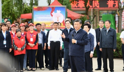 习近平赴宁夏考察调研