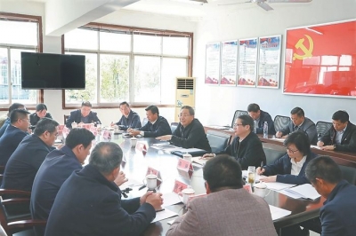 李锦斌深入淮南市凤台县调研指导