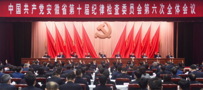 中共安徽省纪委十届六次全会闭幕