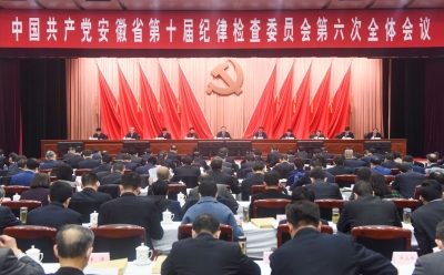 省纪委十届六次全会举行第二次大会刘惠作工作报告