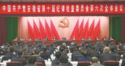 安徽省纪委十届六次全会召开