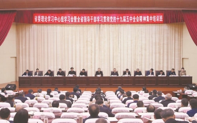 李锦斌：深入学习贯彻习近平总书记在党的十九届五中全会上的重要讲话和全会精神   ​以永不懈怠一往无前的奋斗姿态全面开启新阶段现代化美好安徽建设新征程