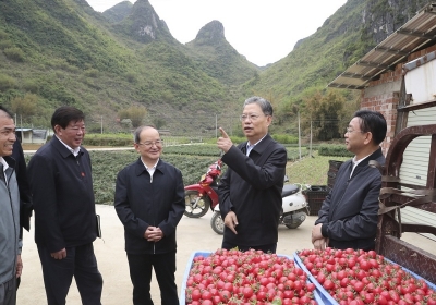 赵乐际在广西调研时强调 持之以恒纠"四风"树新风 为"十四五"开好局起好步提供有力保障