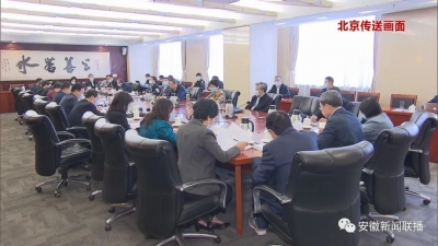 安徽代表团举行分组会议 审查计划报告和预算报告