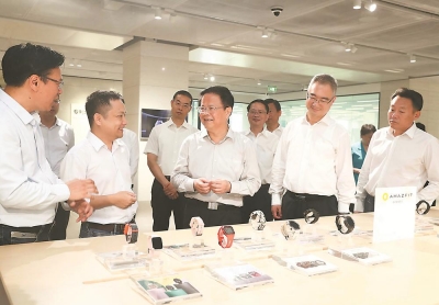 郑栅洁王清宪在合肥市调研企业发展  坚定不移推动制造业做强做大 促进实体经济高质量发展