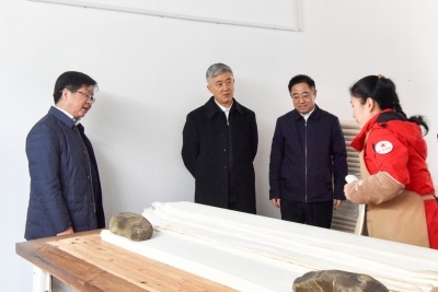 刘海泉赴宣城住村走访 宣讲党的十九届六中全会精神