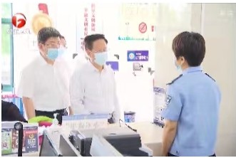 省委书记郑栅洁赴淮南市调研