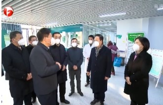 郑栅洁在合肥调研督导疫情防控工作