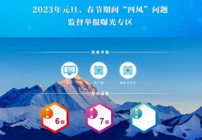中央纪委国家监委网站元旦、春节期间“四风”问题监督举报曝光专区第二周通报7起典型案例