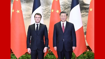 习近平同法国总统马克龙举行会谈