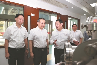 梁言顺赴蚌埠市宣讲党的二十届三中全会精神并调研经济社会发展情况