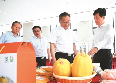 梁言顺在宿州市调研时强调 加快推进农业现代化和新型工业化 夯实皖北地区全面振兴的产业基础